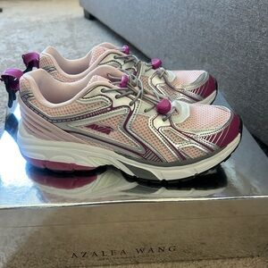 Avia Pink and Silver Sneakers